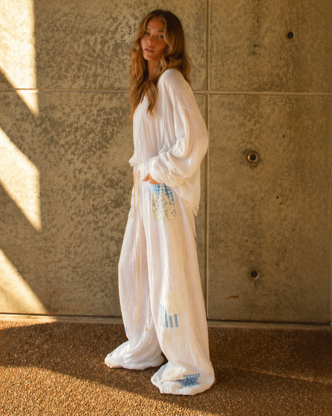 The Linen Pants - Patchwork