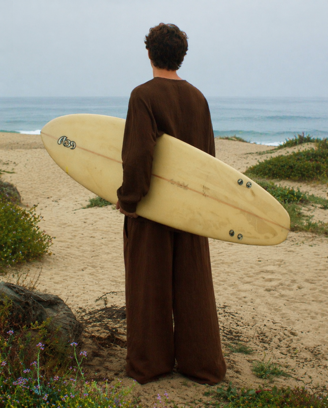 The Linen Pants - Brown