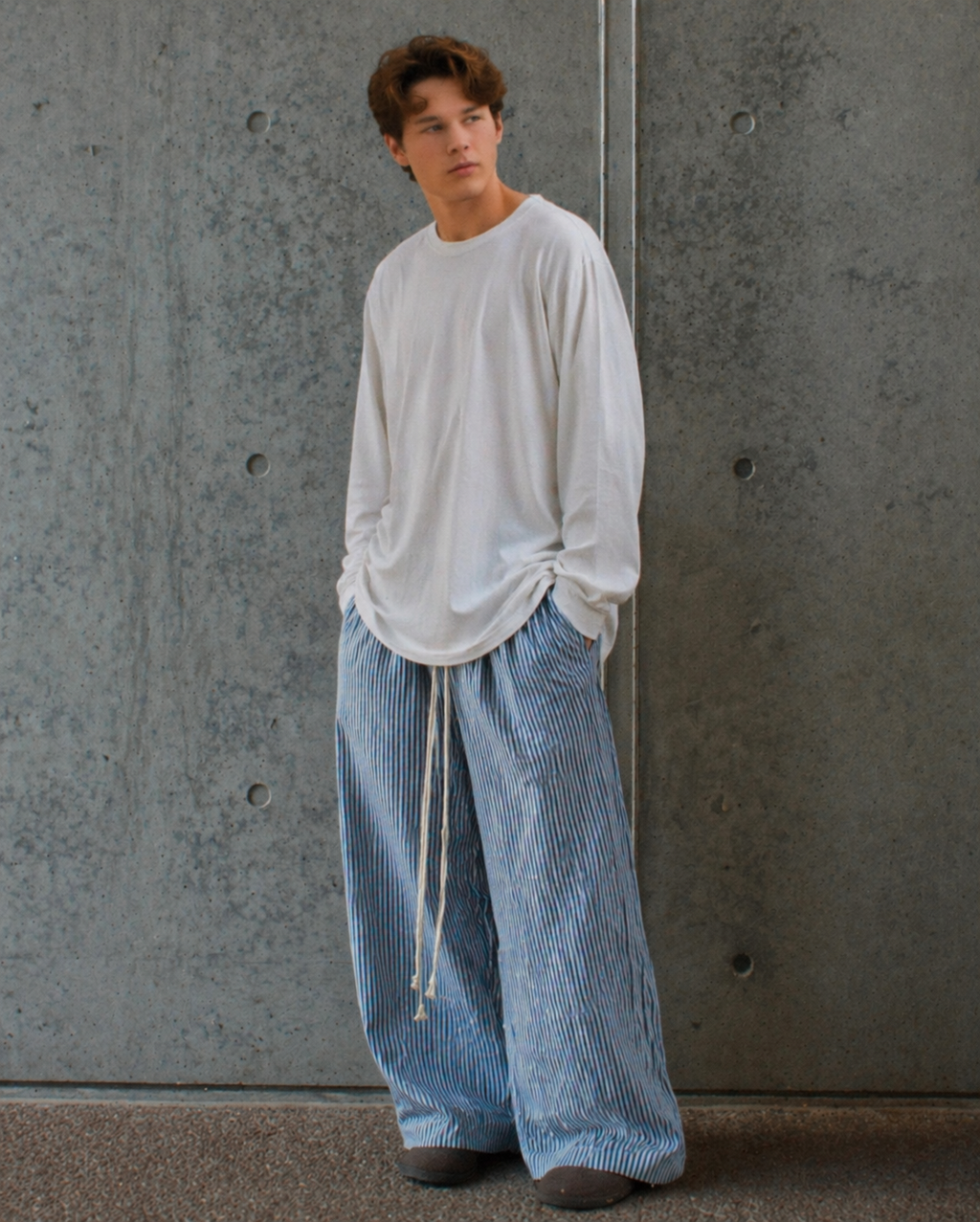The Linen Pants - Stripe