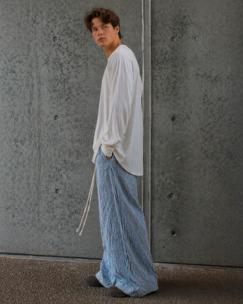 The Linen Pants - Stripe