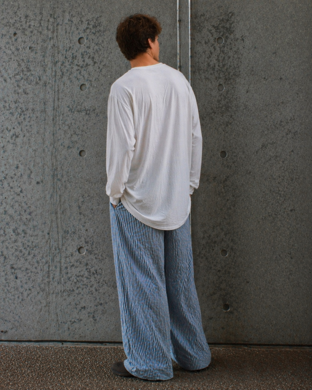 The Linen Pants - Stripe