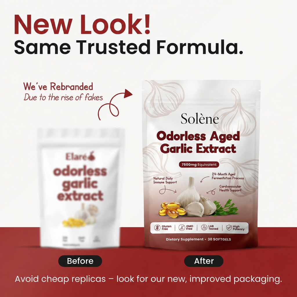 Aged Garlic Extract - 7500mg Odorless Softgels