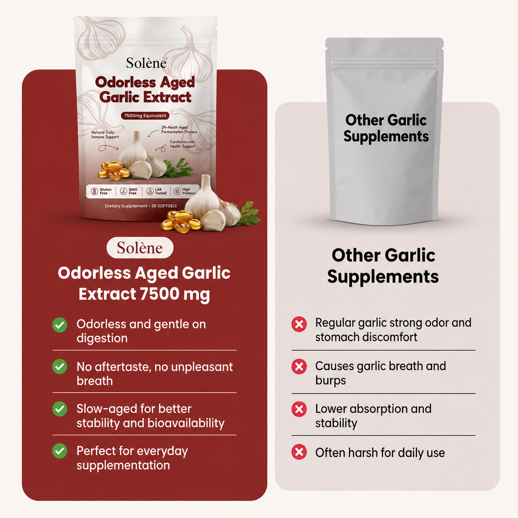 Aged Garlic Extract - 7500mg Odorless Softgels